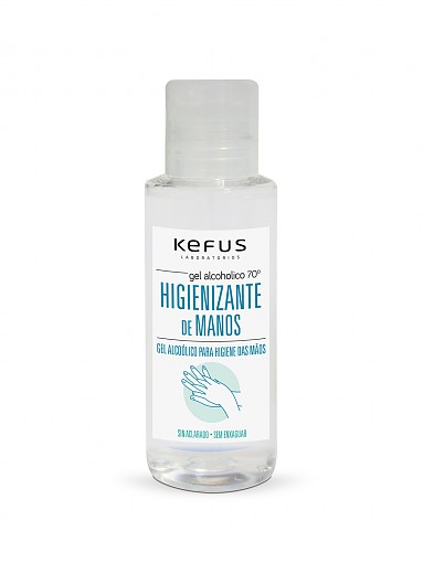 Gel Alcohólico Higienizante de Manos Kefus 100 ml