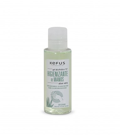 Gel Alcohólico Higienizante de Manos Aloe Vera Kefus 100 ml