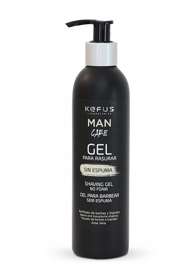 Gel para rasurar afeitar perfilar Kefus For Men 250 ml 