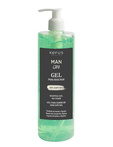 Gel para rasurar afeitar perfilar Kefus For Men 500 ml