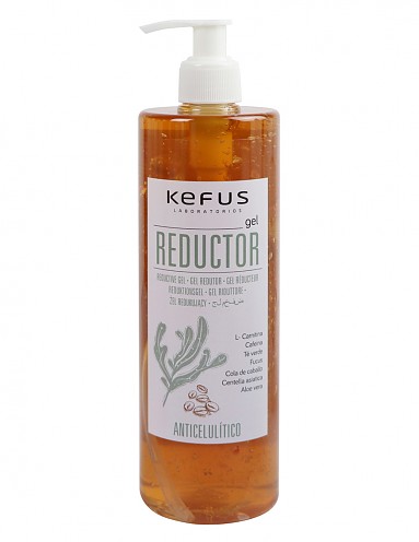 GEL REDUCTOR ANTICELULITICO KEFUS, 500 ML.