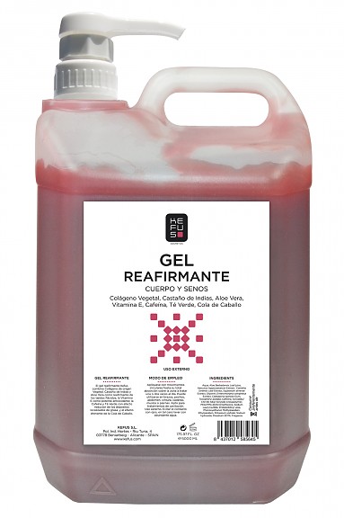 Gel Reafirmante Cuerpo Kefus 5000 ml