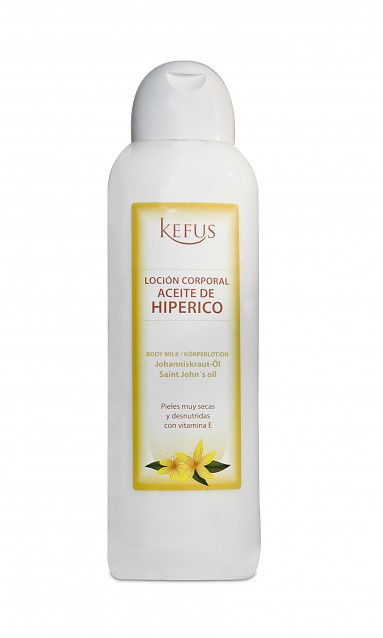 Loción Corporal Body Milk Aceite de Hipérico Kefus 750 ml