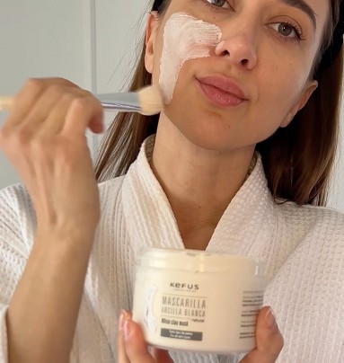 Kefus Natural White Clay Mask 300 ml