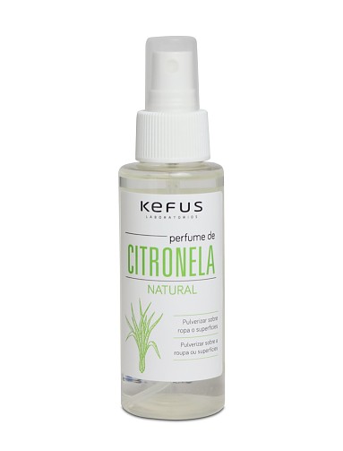 Perfume de Citronela Natural Kefus 100ml.