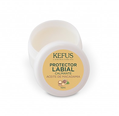 Protector Labial Aceite de Macadamia Kefus tarro 15 ml