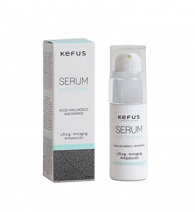 Serum Ácido Hialurónico Niacinamide Efecto Flash Kefus 30ml