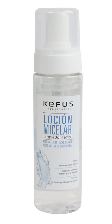 Solucion Micelar Desmaquillante Facial foam Kefus 200 ml 