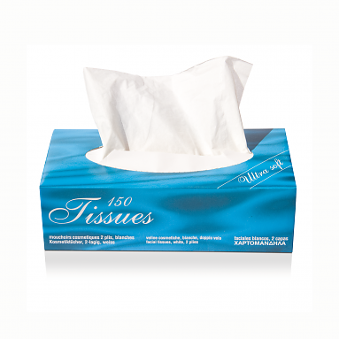 Tissues facial 150 uds con dispensador