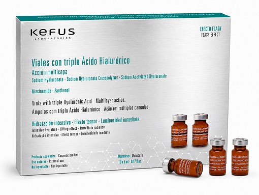 Ampola de Ácido Hialurónico Kefus 10 unidades 5 ml