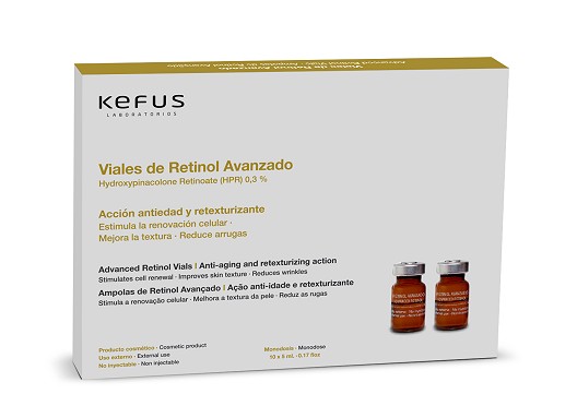 Viales de Retinol Kefus 10 unidades 5 ml 