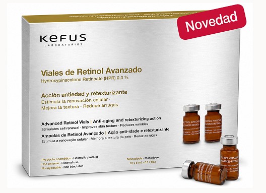 Ampola Kefus Retinol 10 unidades 5 ml