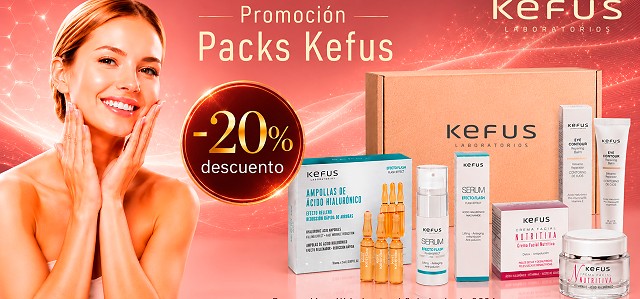 Promoción Packs Kefus 