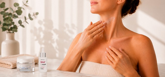 Cuidado del cuello y escote: la zona que más delata la edad