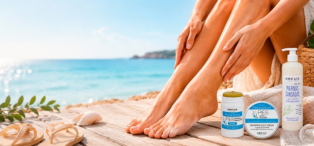 Cuidados com pés e pernas no verão: hidratação e descanso