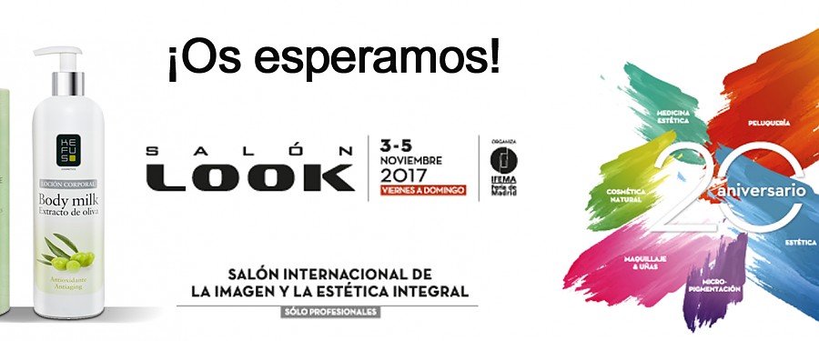 ¡¡Del 5 al 7 de Noviembre de 2016, estaremos en el salón look Madrid!!