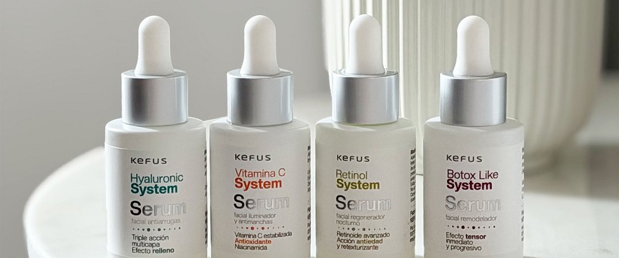 Kefus presenta la nueva generación de sérums faciales profesionales