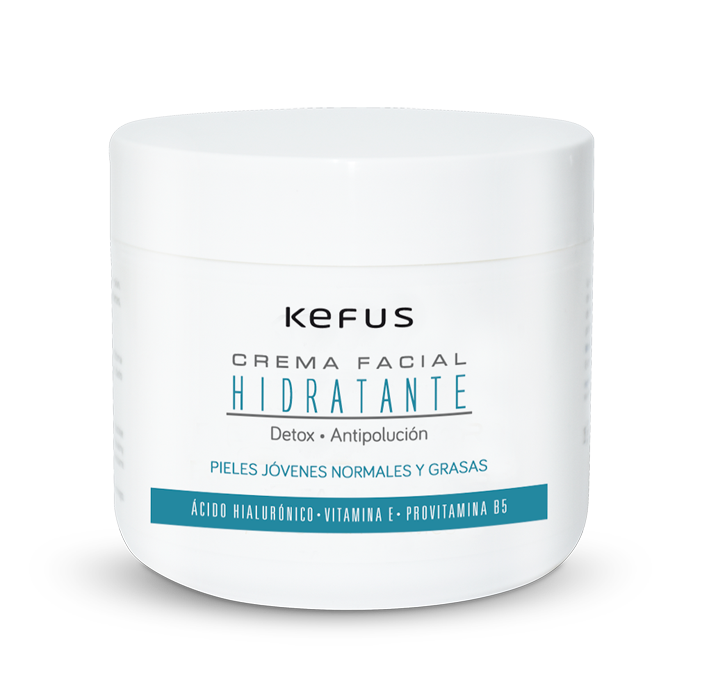 Crema Facial Hidratante Ácido hialurónico Kefus 500 ml