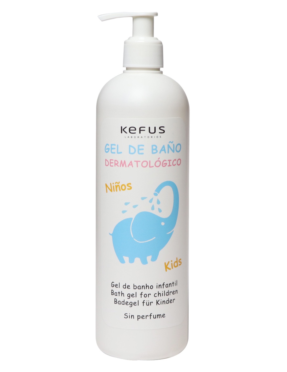 Gel de Baño Dermatológico Niños Kefus 500 ml
