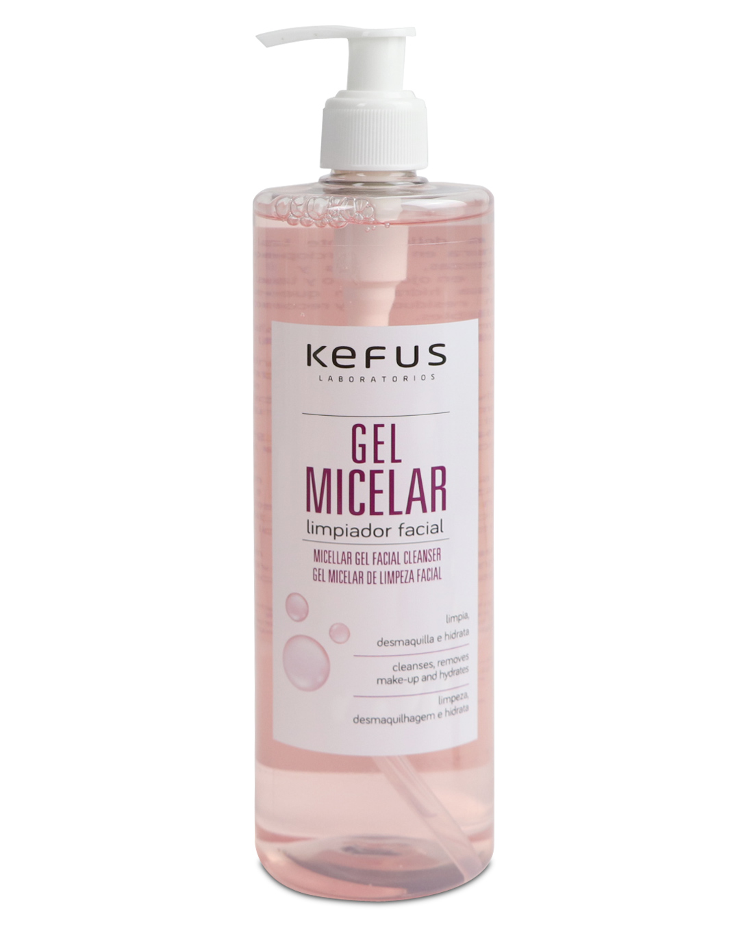 Gel Limpiador Micelar Facial Kefus