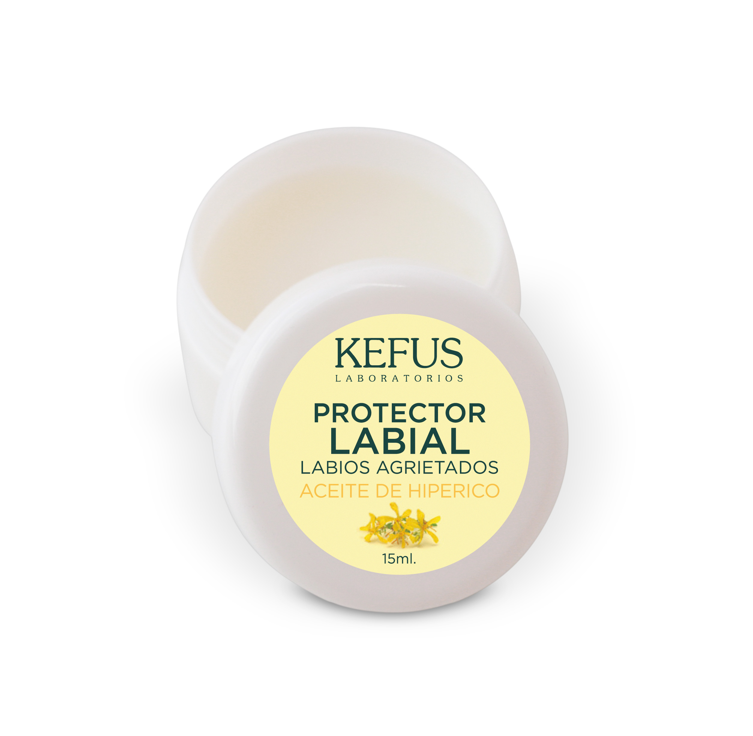 Protector labial Aceite de Hipérico Kefus 15 ml