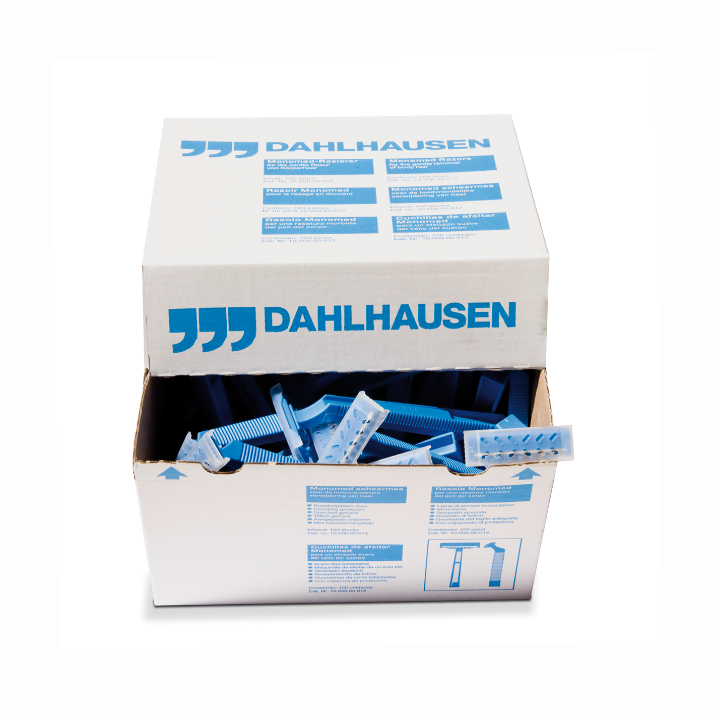 Rasuradora Dahlhausen desechable. Caja de 100 unidades.